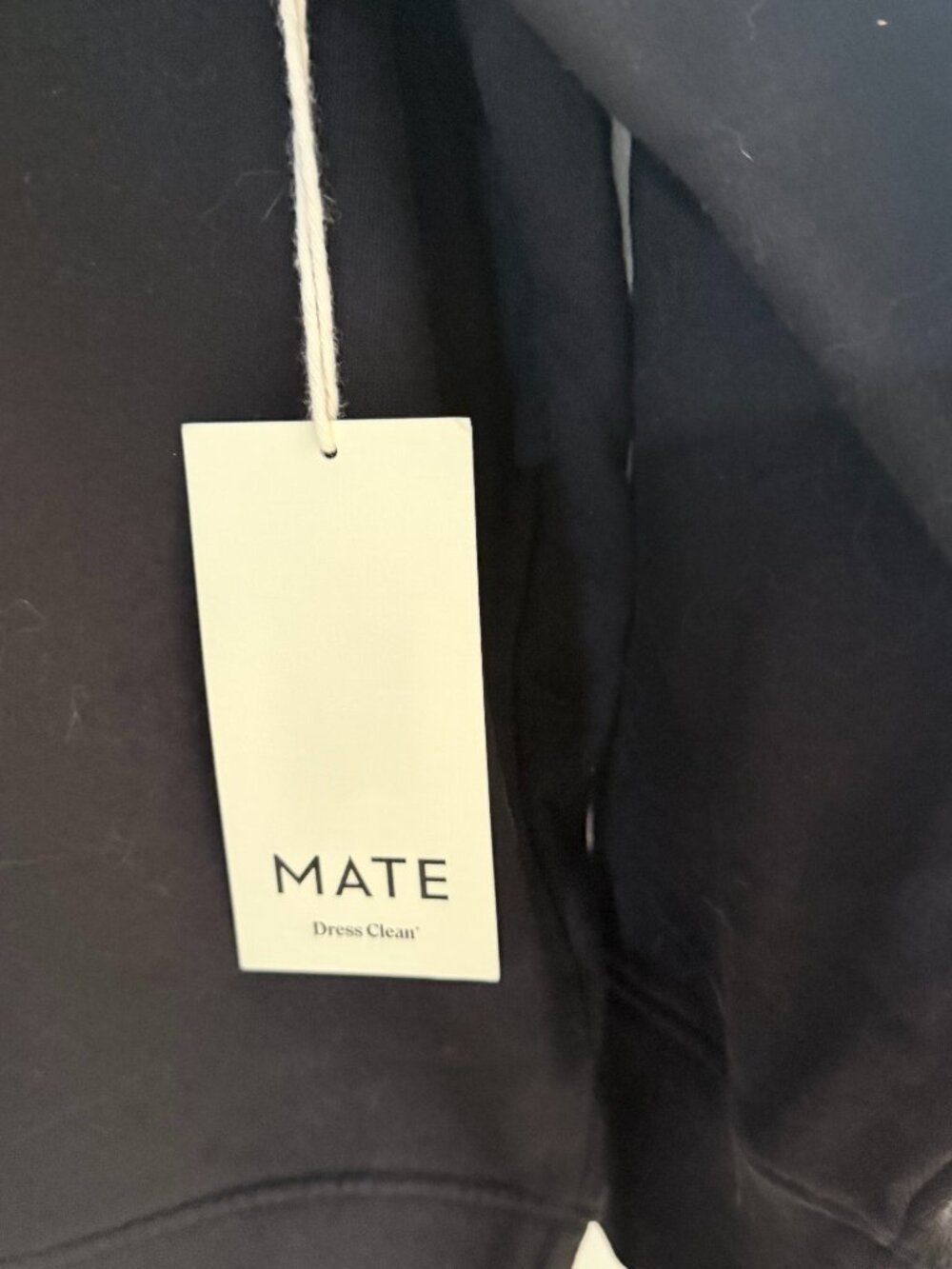 MATE The Label Organic Cotton Oversized Sweatshirt Black M/L NWT